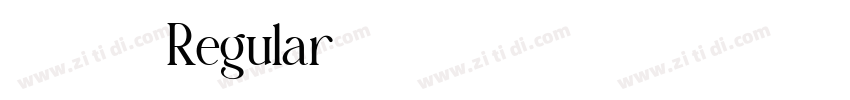 文鼎粗黑简 Regular字体转换